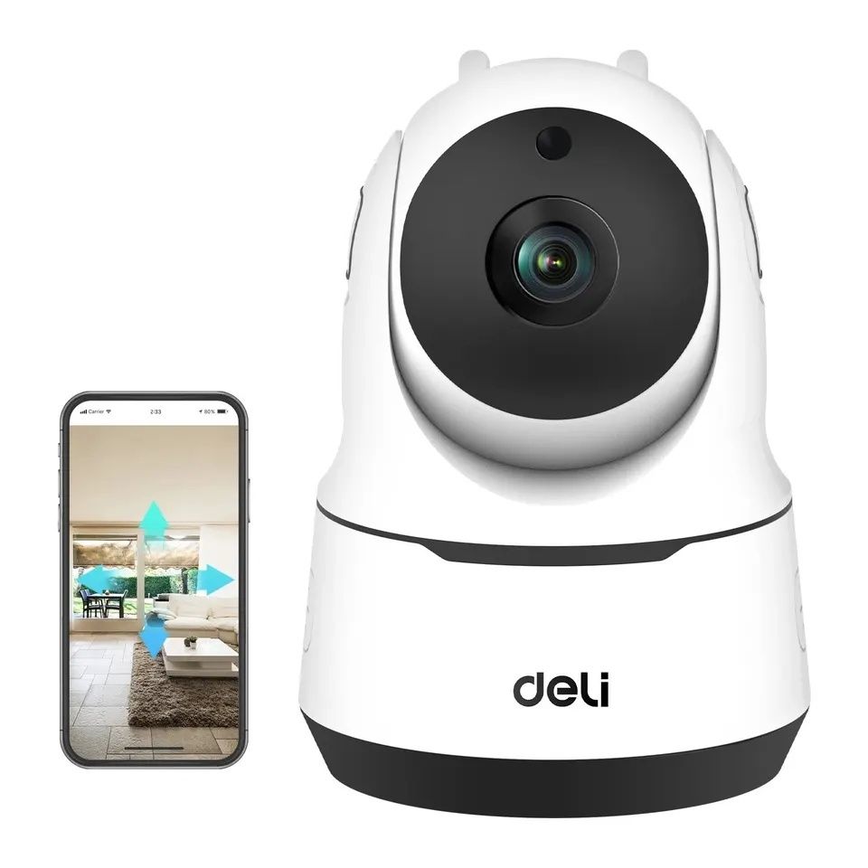 Камера відеоспостереження Deli Security WiFi ES102