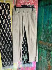 Beżowe bawełniane spodnie sztruksowe Vintage Levi’s Strauss & Co. 751