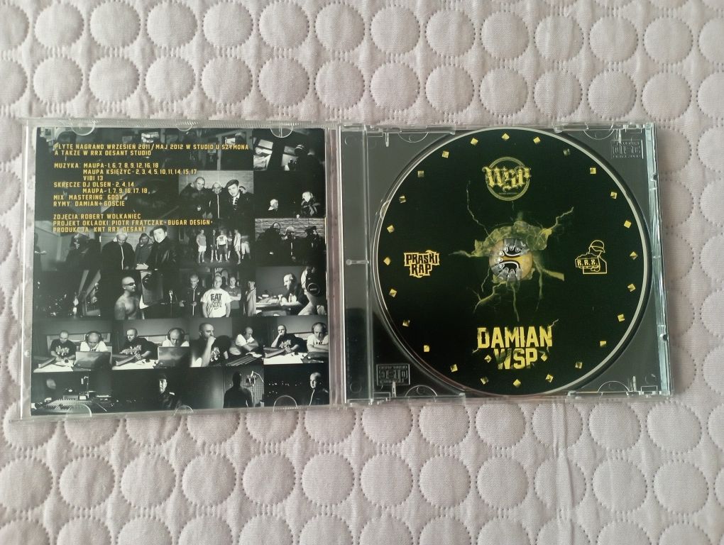 Damian WSP płyta CD, polski hip-hop rap
