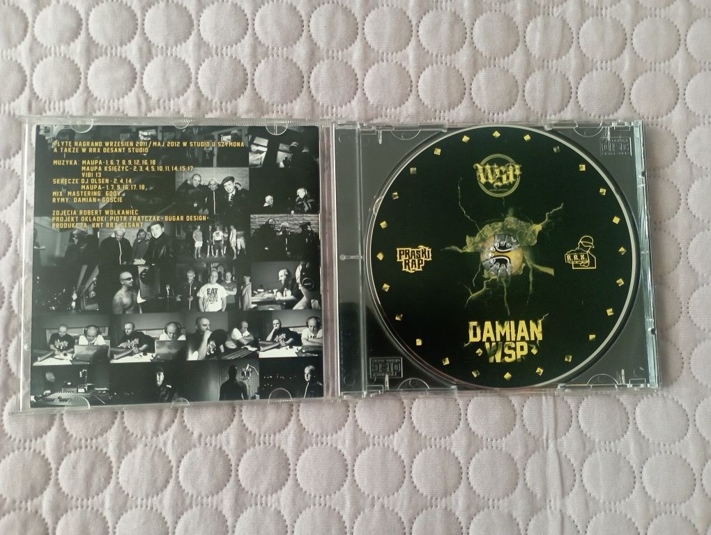 Damian WSP płyta CD, polski hip-hop rap