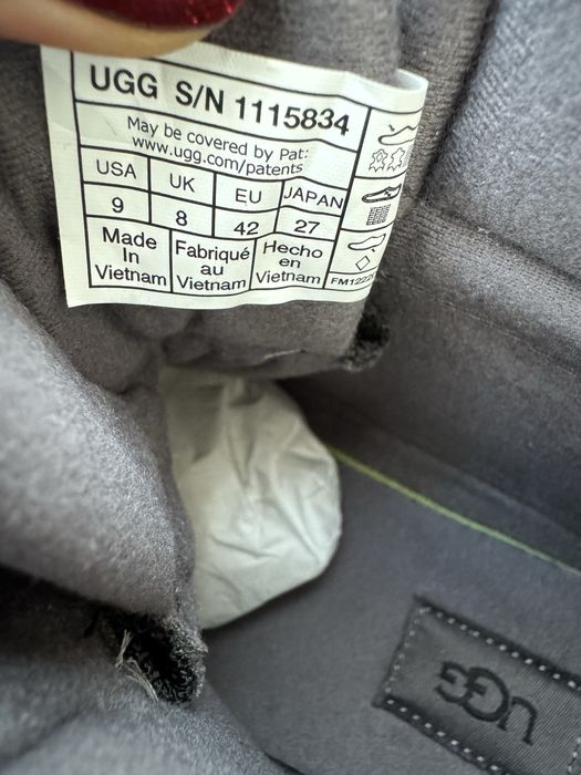 Чоловічі черевики 42 42.5 уггі UGG ОРИГІНАЛ Emmett Duck 9 us боти