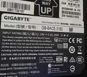 Mini komputer Gigabyte GB-BACE-3160
