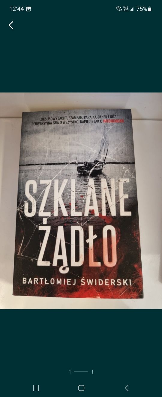 Szklanane żądło - Bartłomiej Świderski