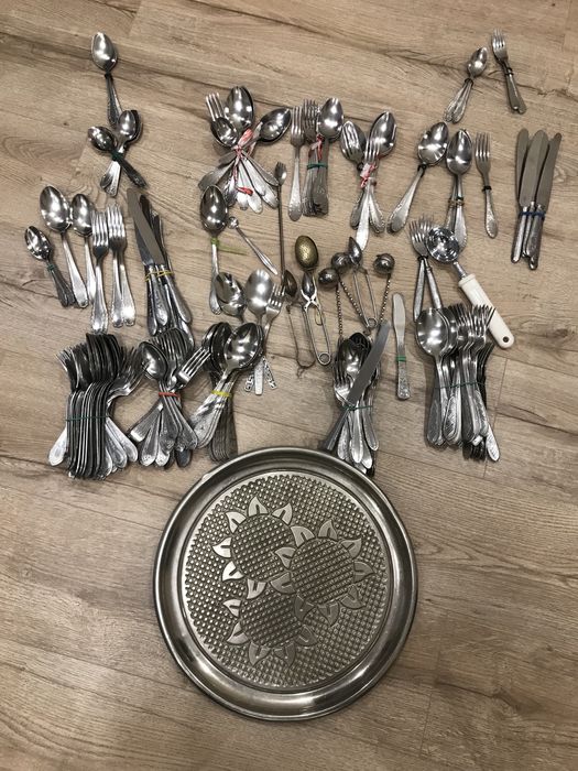 Прибори СРСР ложки виделки нержавійка