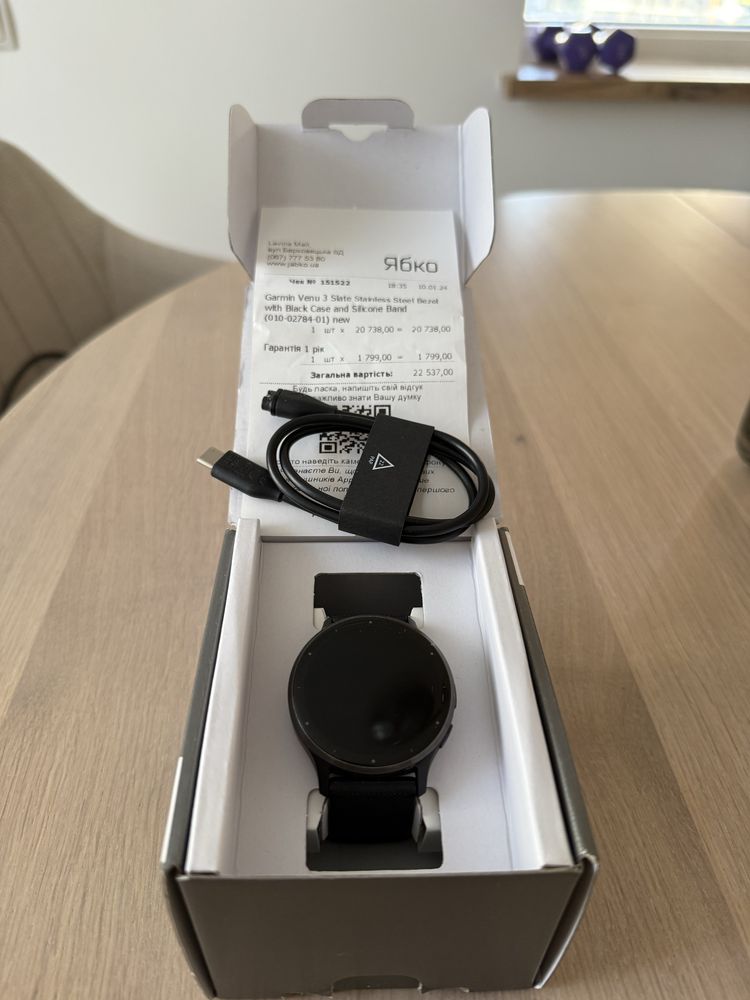Garmin VENU 3 black