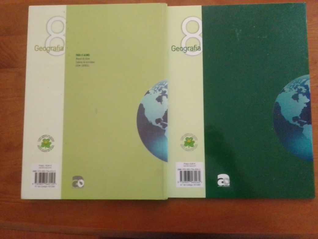 Manual + caderno de atividades, Geodiversidades 8