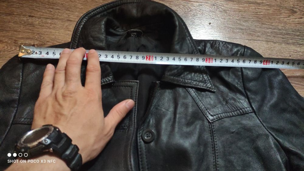 Пиджак, куртка кожаная мужская КОЖА  НАТУРАЛЬНАЯ