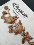 На Детский памятник "ПТИЧКИ" латунь оригинал COGGIATI