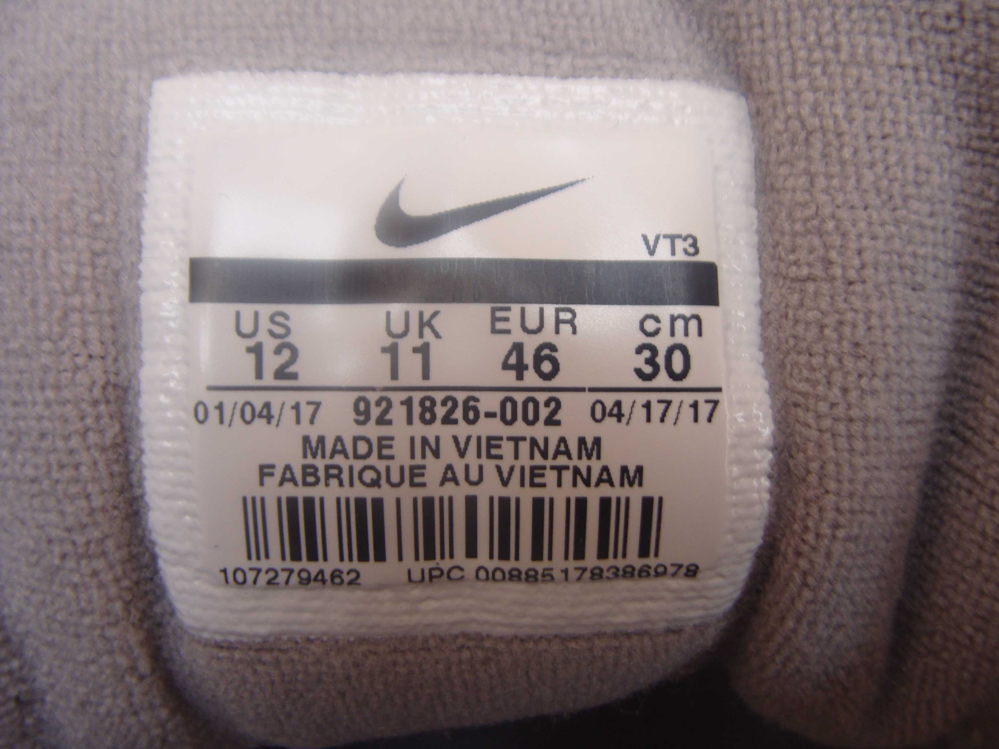 крутые кожаные кроссовки Nike 97, р. 46,стелька- 30 см оригинал
