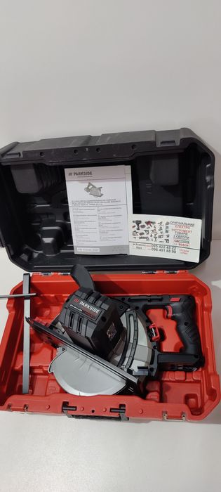 Безщіточ акумуляторна дискова пила зНімеччин PARKSIDE PPMSA 20/паркетк