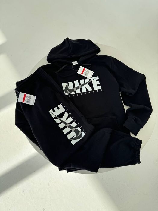 Костюм Nike оригінал на зиму теплий з бірками та лого новий С-ХЛ