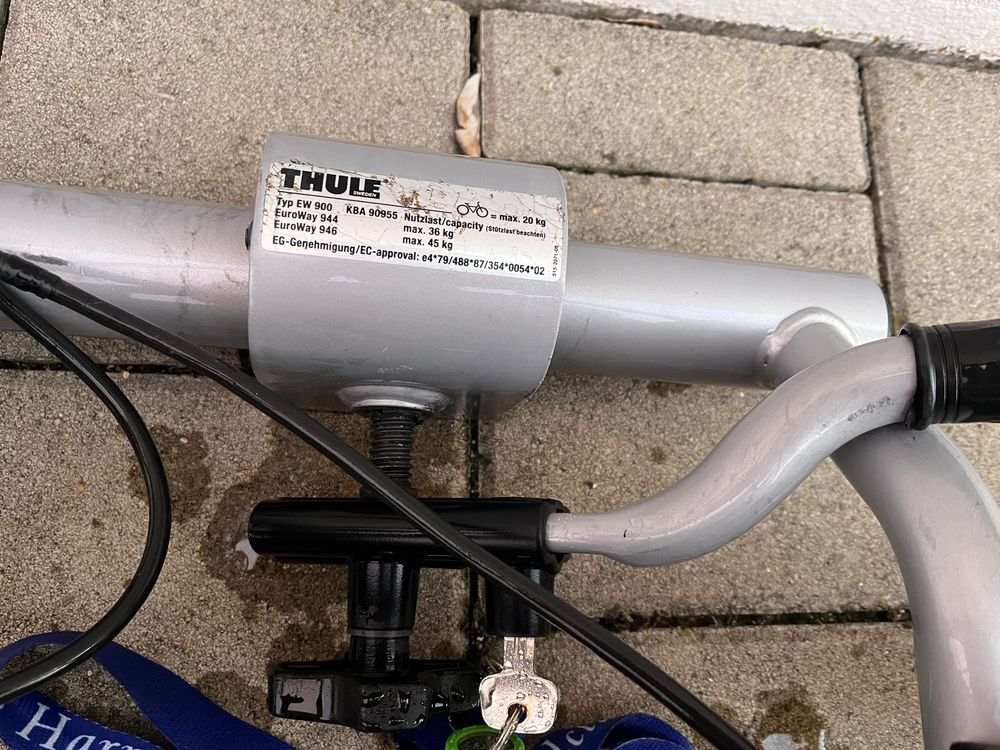 Thule EW 900 bagażnik platforma rowerowa na hak 2 rowery odchylany
