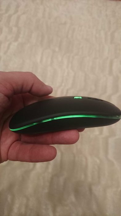 Безпровідна мишка 2.4G Bluetooth RGB Andoid IOS