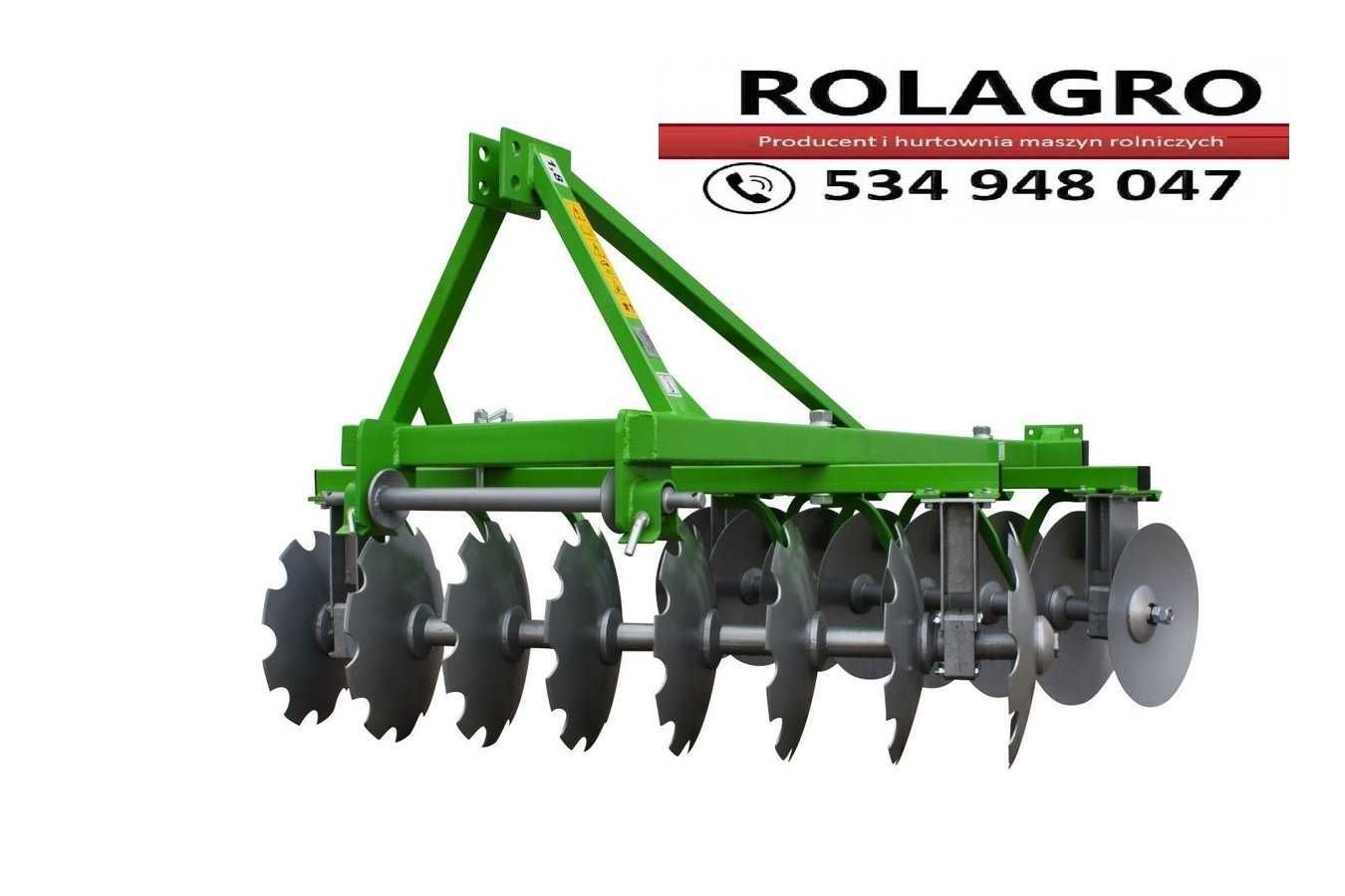 Brona Talerzowa zawieszana Firmy BOMET model Pavo Transport do domu