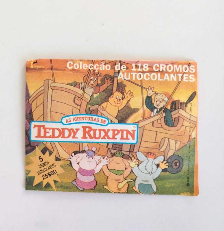 Cromos saqueta Teddy Ruxpin
