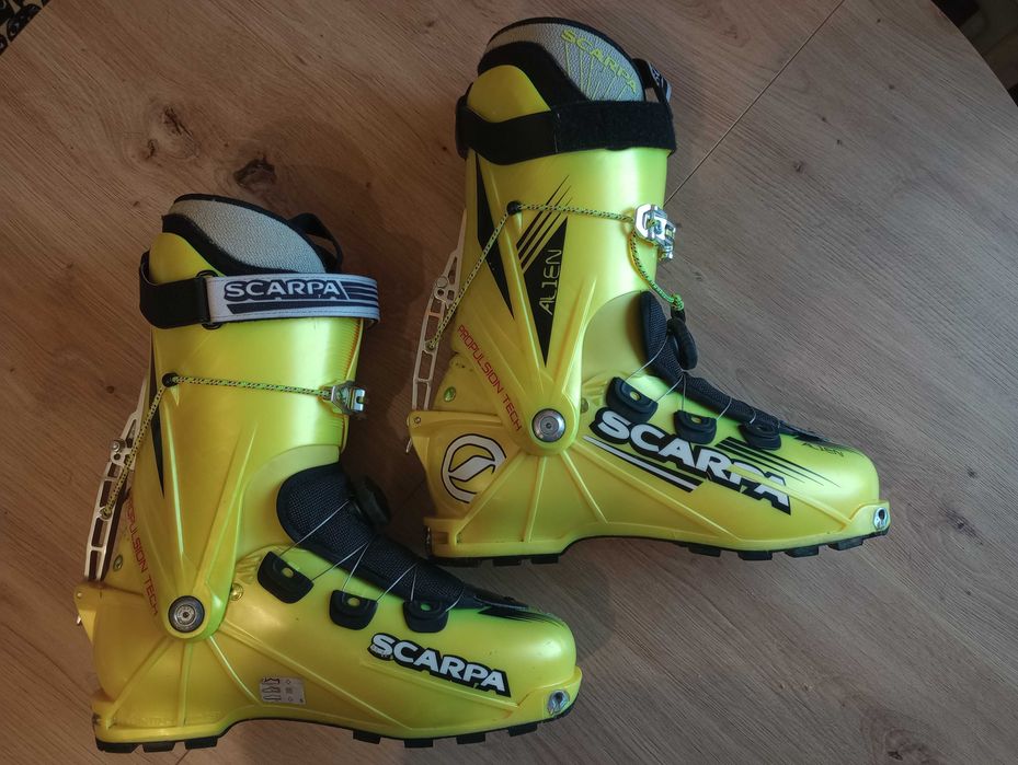Scarpa alien fluo 270 lekkie buty skiturowe