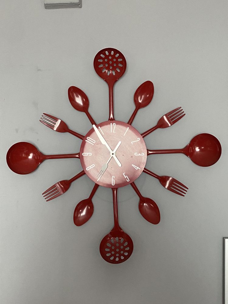 Oryginalny zegar kuchenny na baterie AA w b.d. stanie