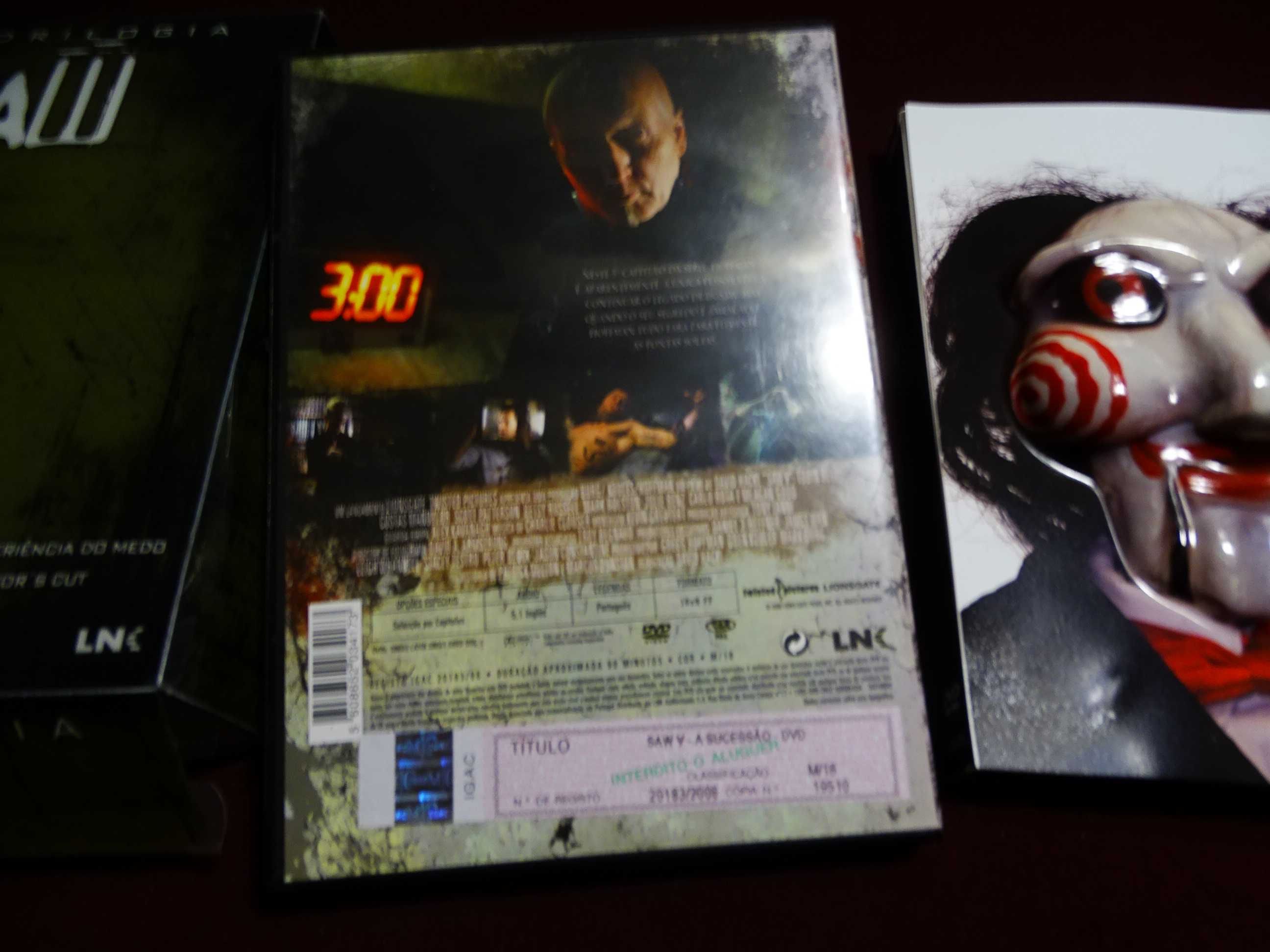 DVD pack-Saw quadrilogia+Saw V