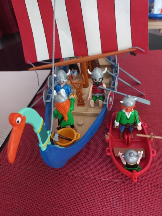 Playmobile łódź wikingów Asterix