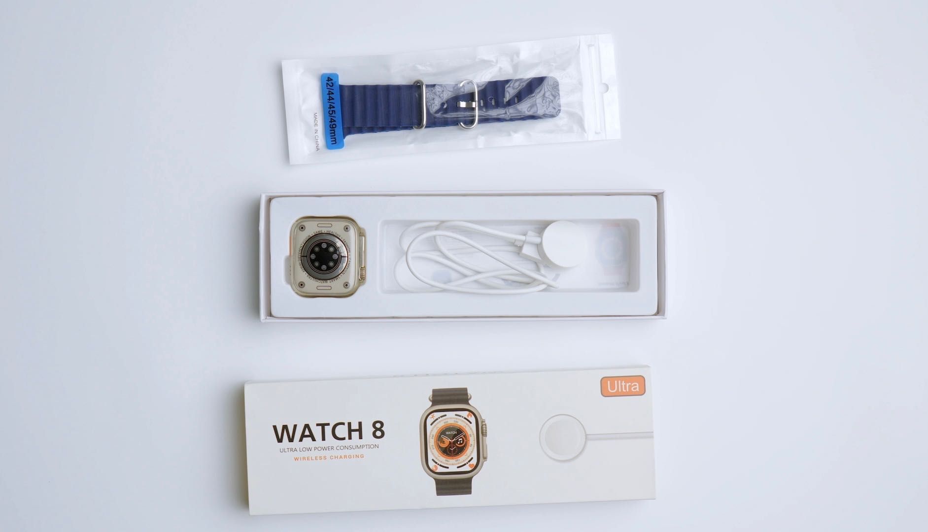 Zegarek watch 8 wzorowany Apple