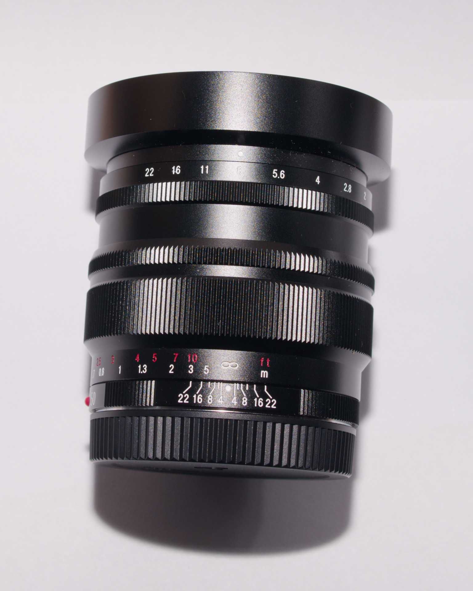 Voigtlander Nokton 50 mm f/1,2 Sony FE jak nowy gwarancja 11.2025