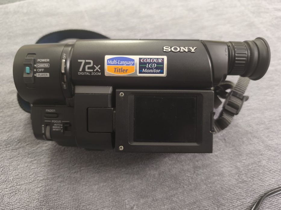 Câmara de filmar Sony