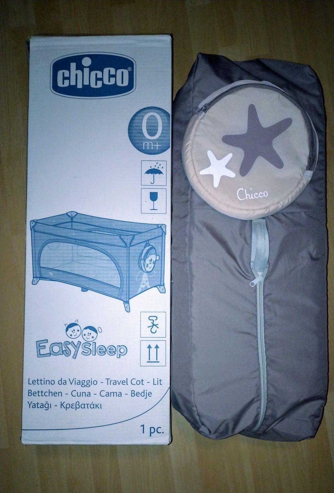 Cama Easy Sleep da Chicco + colchão toys'r'us