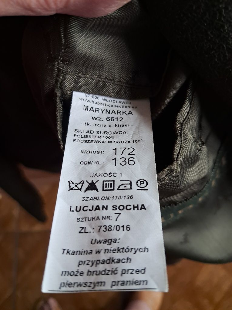 Marynarka leśnika,myśliwego na uroczystości