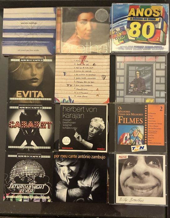 DvD’s de Música vários