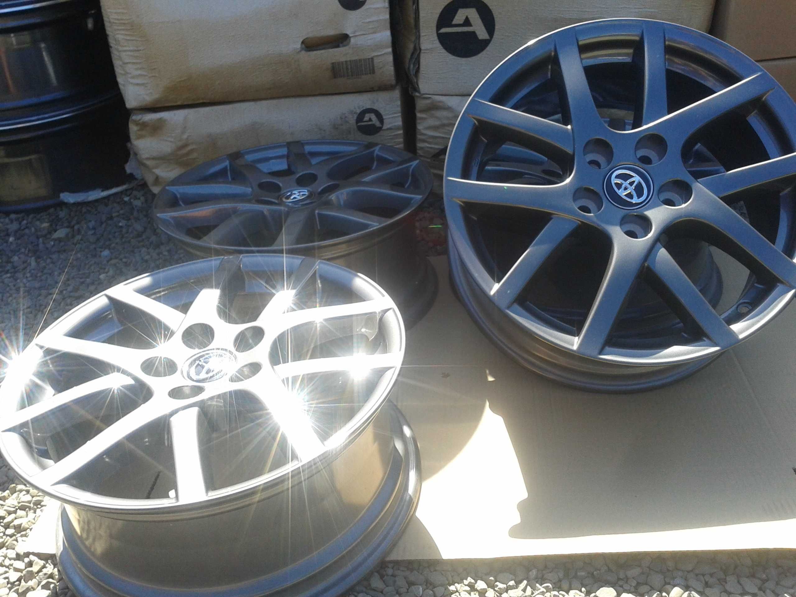 oryginalne r17 nowe felgi szare rav4 chr verso camry 5x114,3 lexus 7j