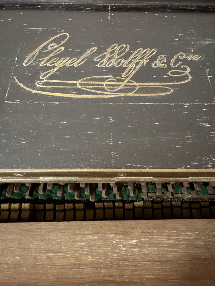 Piano Pleyel Wolf and Cie de 1888 para coleccionadores