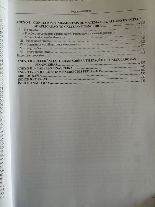 Livro de cálculo financeiro