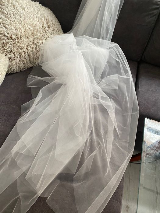 Фата весільна довга