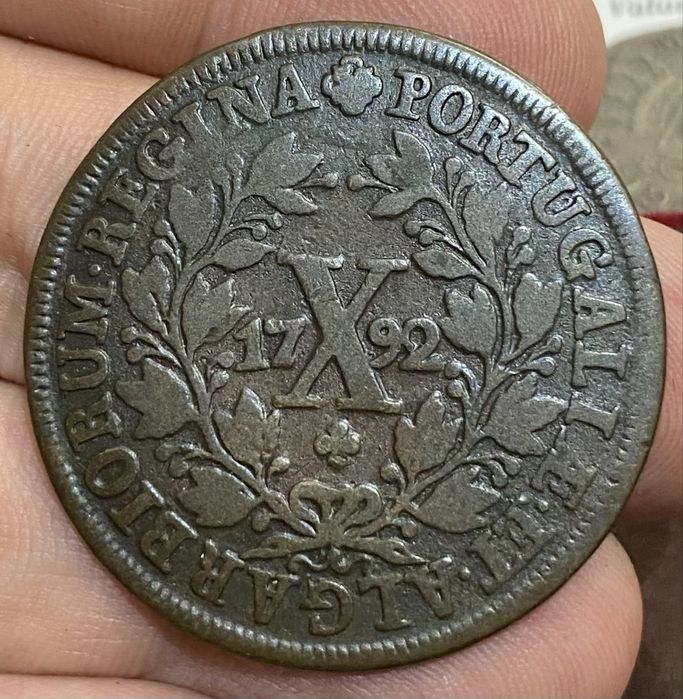 Moeda X Reis D MARIA I - 1792