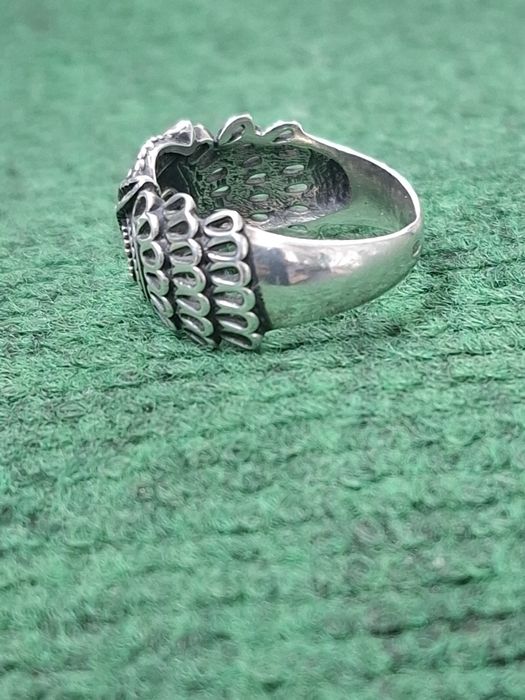 Серебряное кольцо,р 19,5