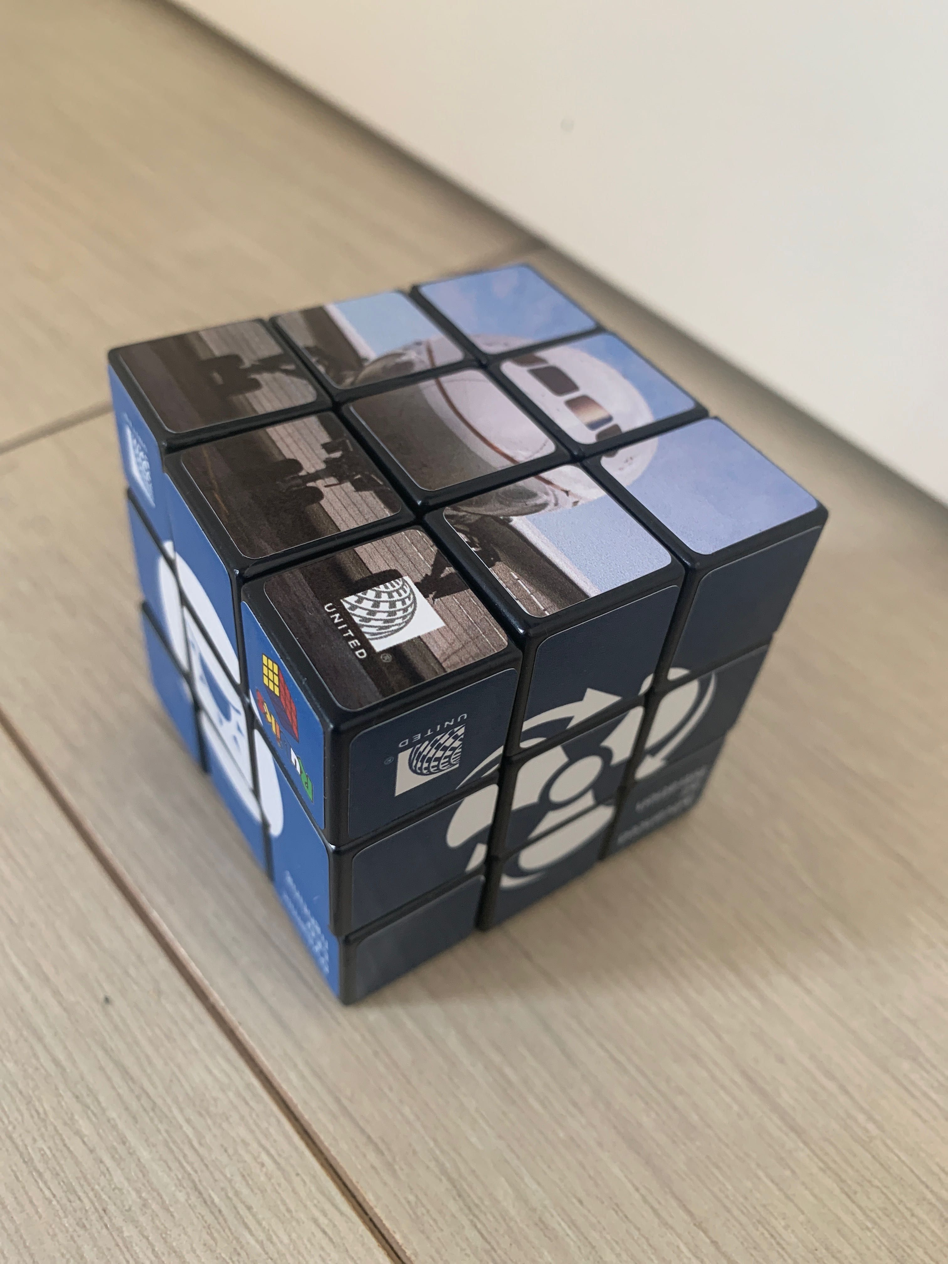 Boeing 787 coleção, cubo Rubiks original