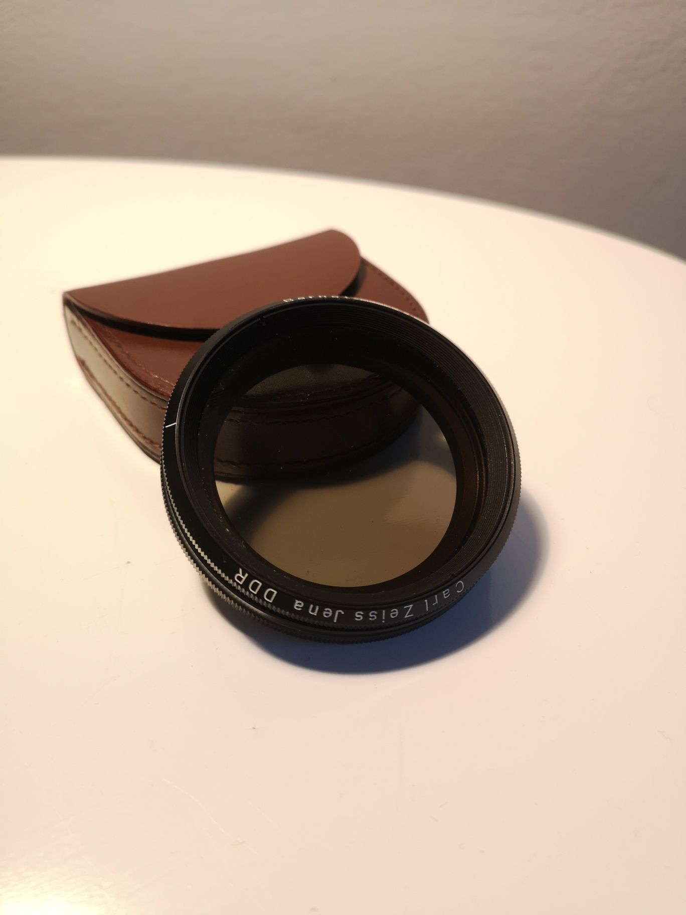 Carl Zeiss Jena Bernotar M58 filtr polaryzacyjny Lustrzanka