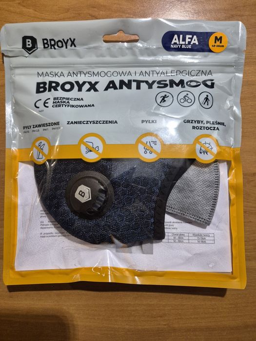 Maska antysmogowa Bronx Nowa