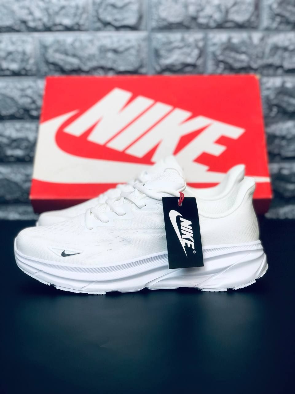 Мужские кроссовки Nike Белые летние кроссовки Найк Кросівки Найк