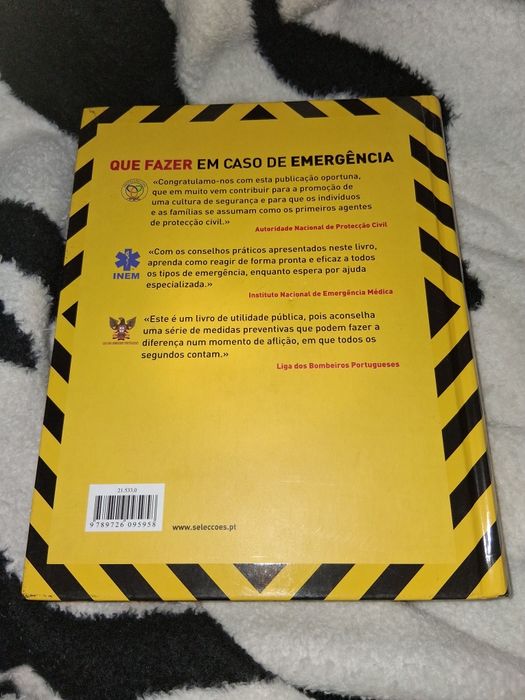 Livro Que fazer em caso de Emergência
