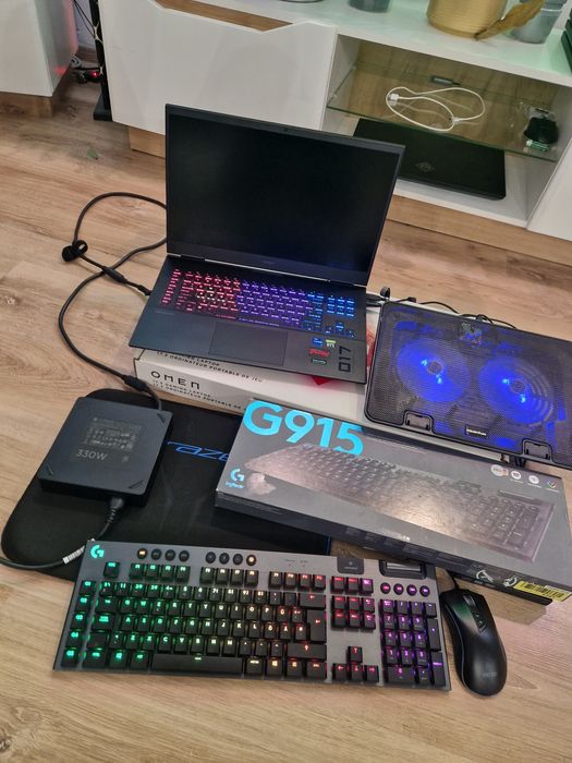 Laptop do gier HP Omen 17 i7 11800H 64GB RAM 1TB+512 SSD RTX 3060 6GB