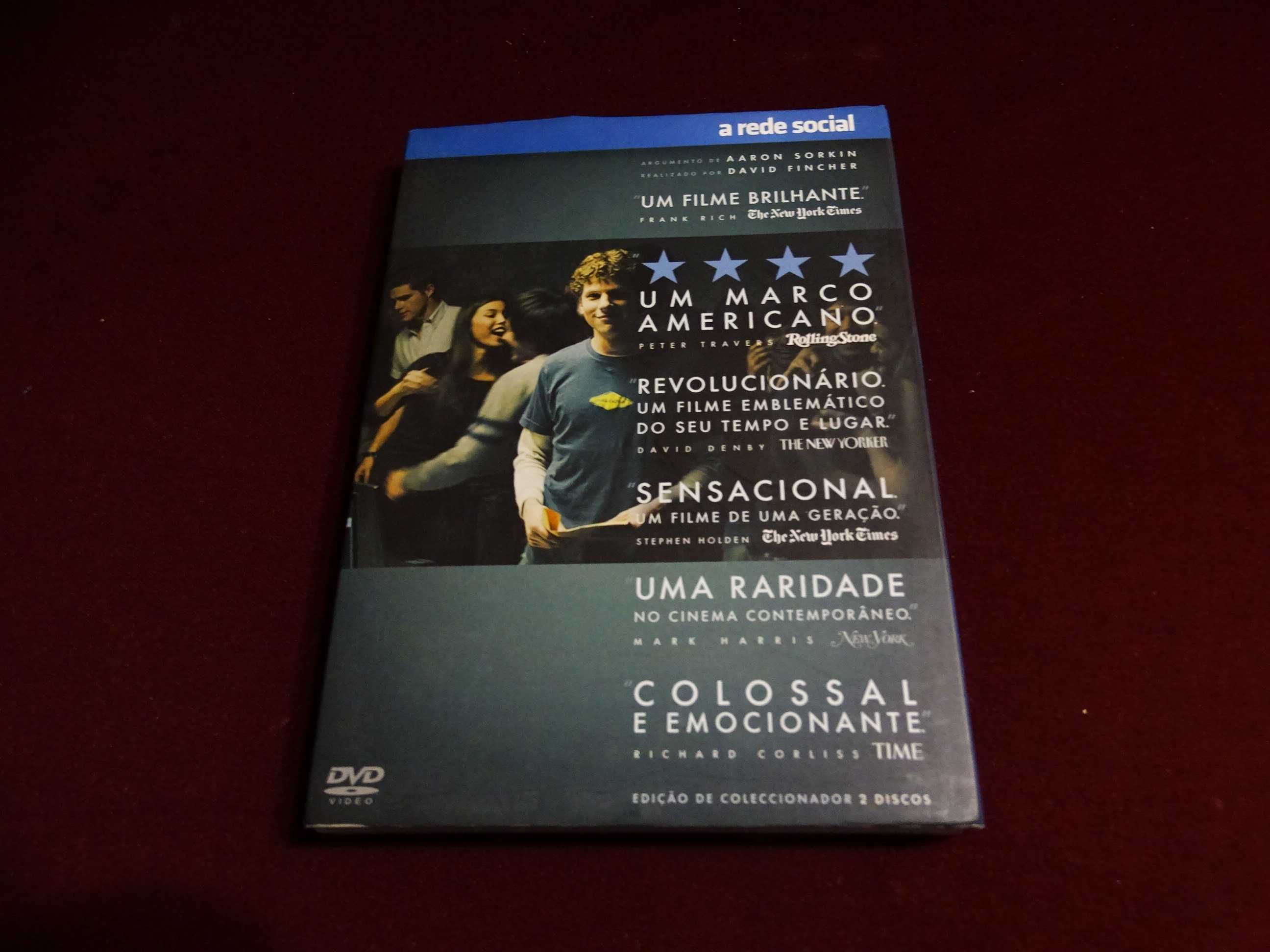 DVD-A rede social/David Fincher-Edição especial 2 discos