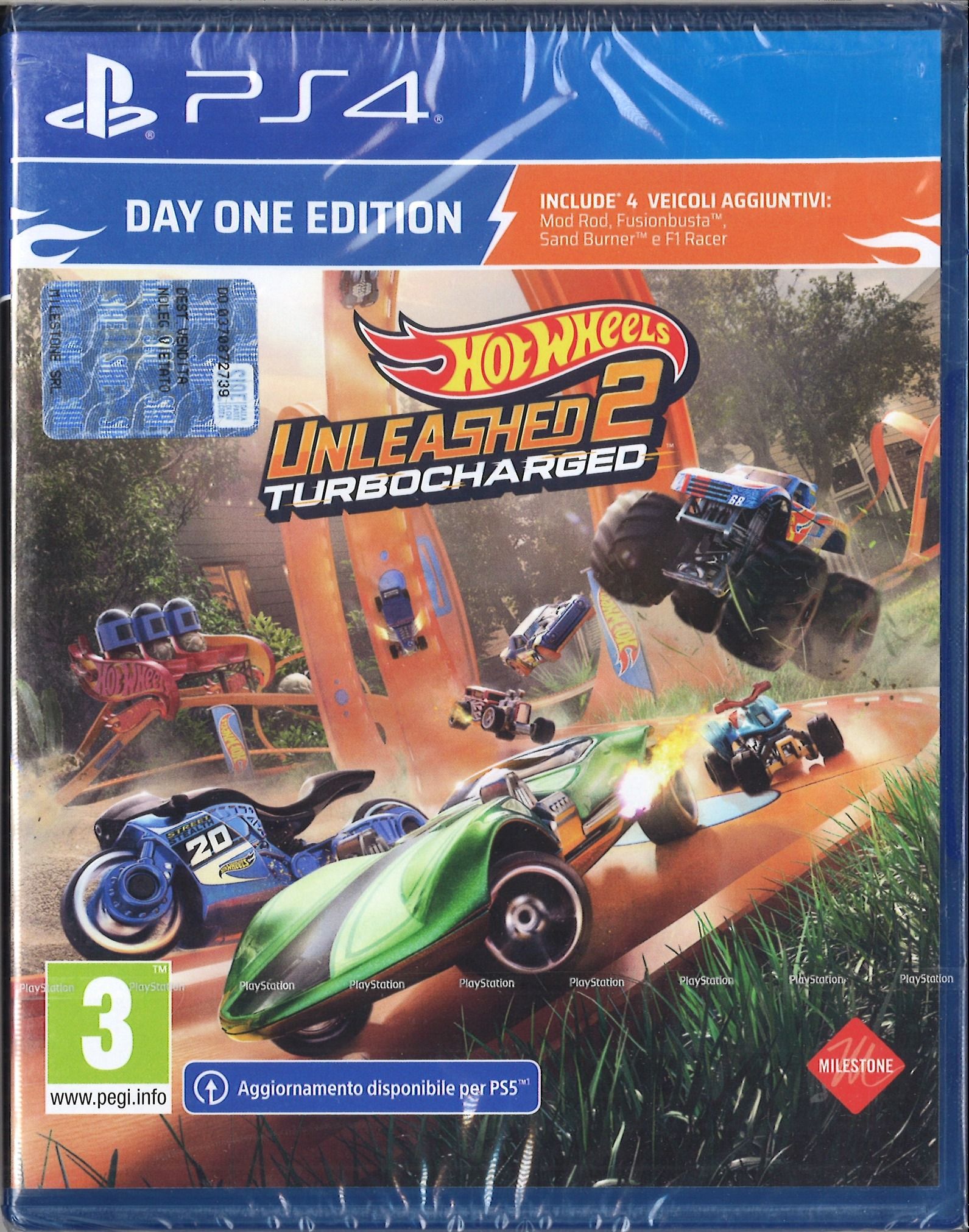 HOT WHEELS UNLEASHED 2 Turbocharged Day One Edition PL/IT (PS4)