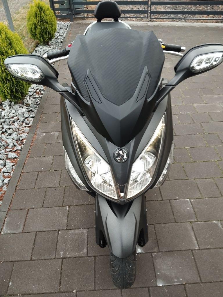 Sym gts yoymax 125 ABS start stop 2015 niski przebieg transport pod do