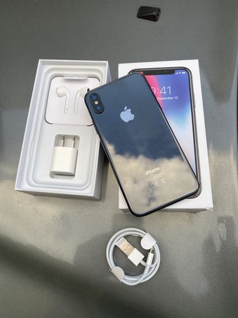 Продам айфон 10 64гб apple iPhone X 64gb коробка зарядка
