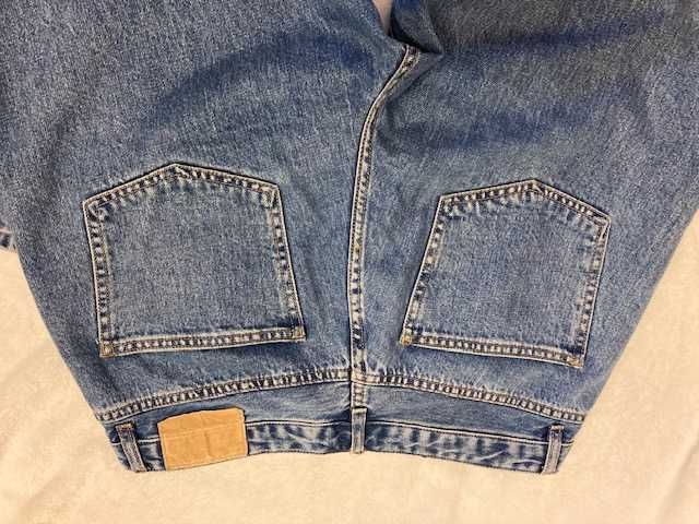 Jeansy niebieskie Pull&Bear, rozm 40, mom fit