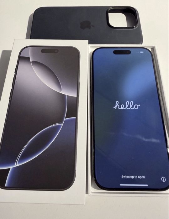 iPhone 16 Pro black titanium 512GB