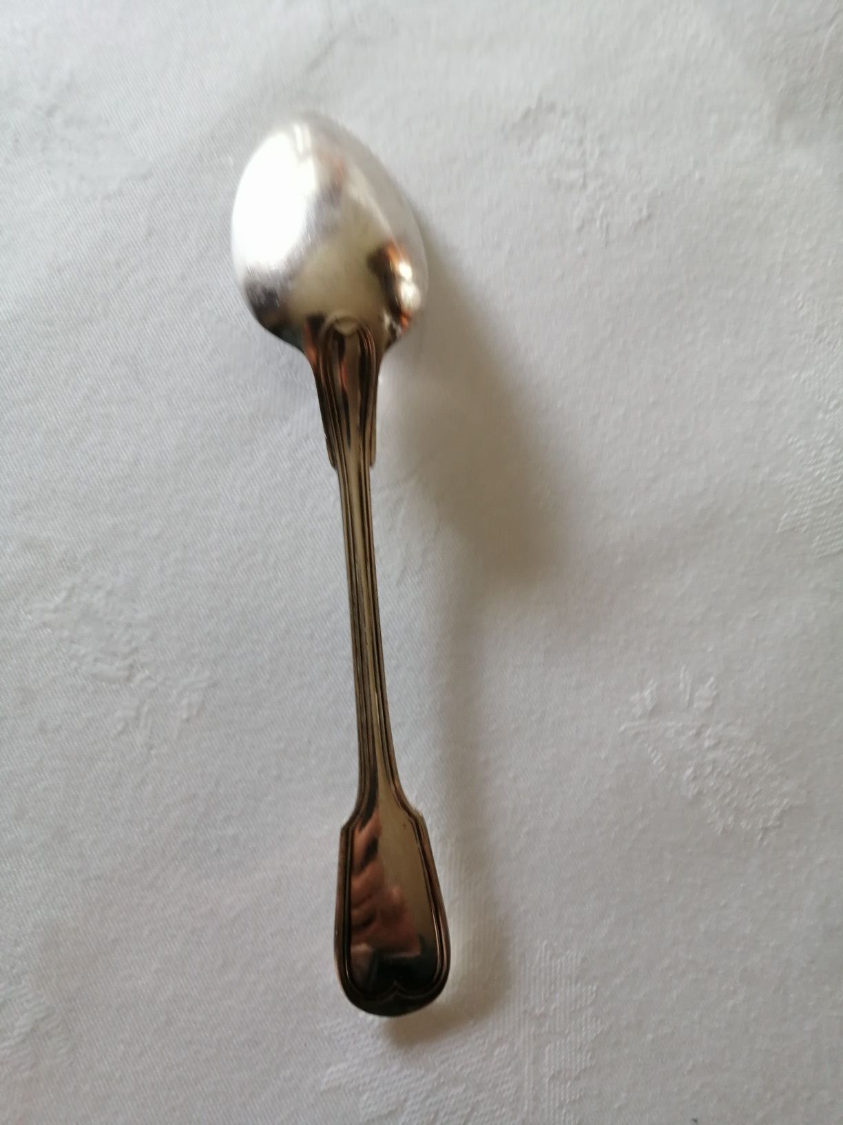 Colher de sobremesa em prata