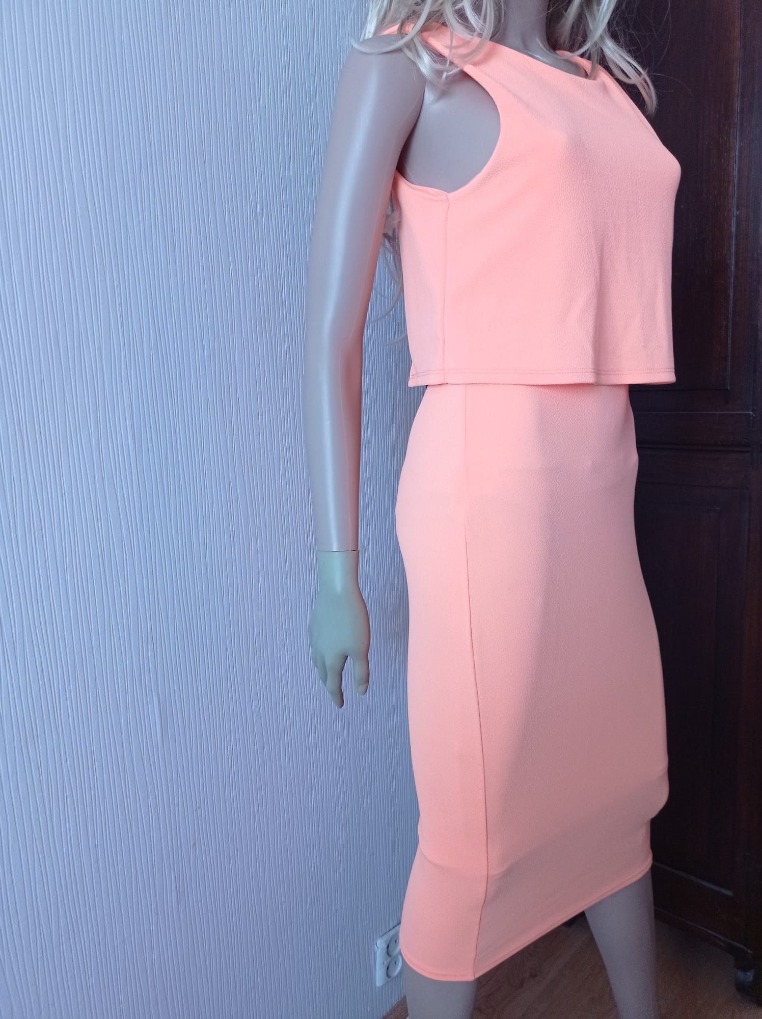 Miss Selfridge sukienka pomarańczowa  38