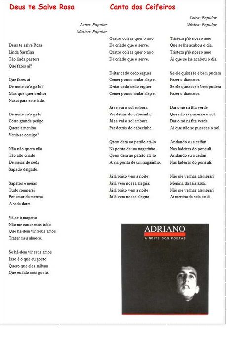 Adriano Correia de Oliveira - - - - - Cantigas Portuguesas - -  - - LP